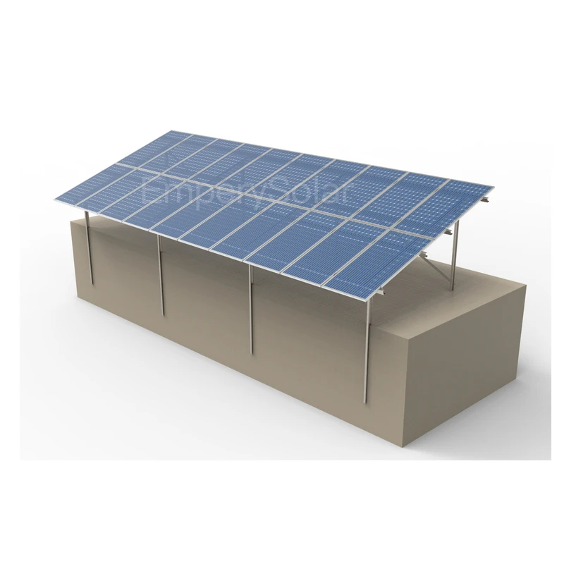 New Material Zinc Aluminum Magnesium Solar Ground Bracket Structure or Solar Panel Ground Mounting System Racks