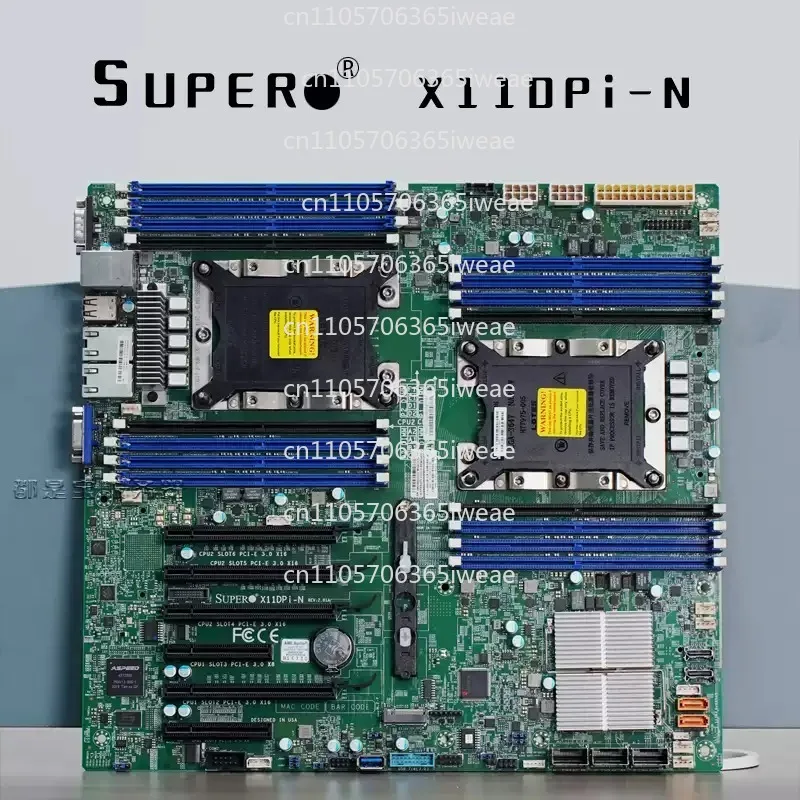 2 * Xeon Gold 6148 20C/40T Prozessor + 2 * Kühler + 4x 64GB = 256GB DDR4 2666Mmh RAM-Speicher X11DAI-N Server-Mainboard