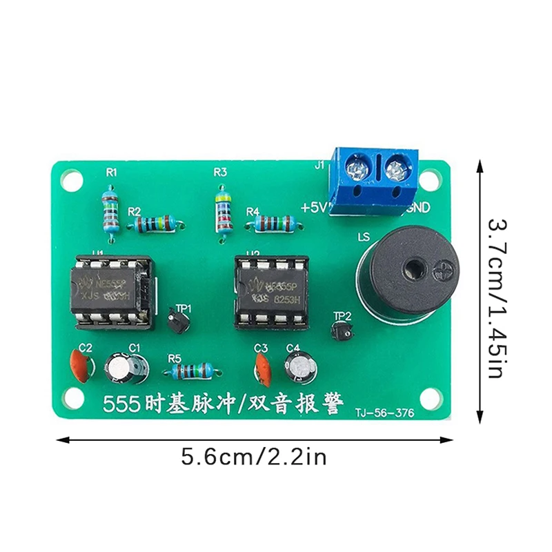 Optocoupler Tester Kit 555 Application Circuit Board Practice Welding DIY Electronic Product And Assembling Spare Parts