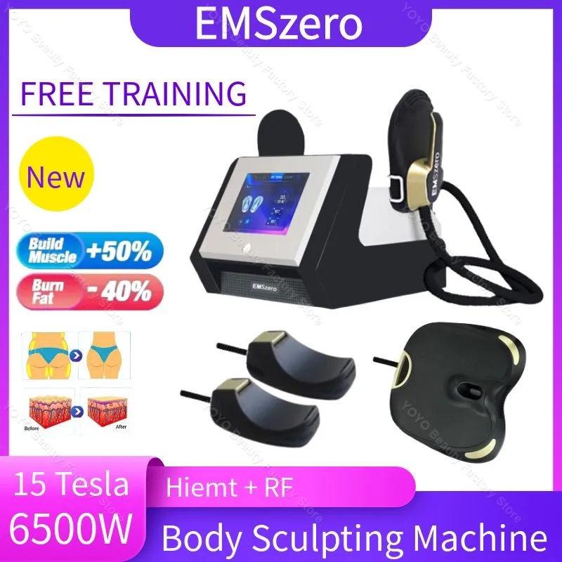 

New EMSzero RF Neo Machine 15 Tesla 6500W ems Body Sculpting Fat Burning EMS Slimming Muscle Stimulator Hiemt