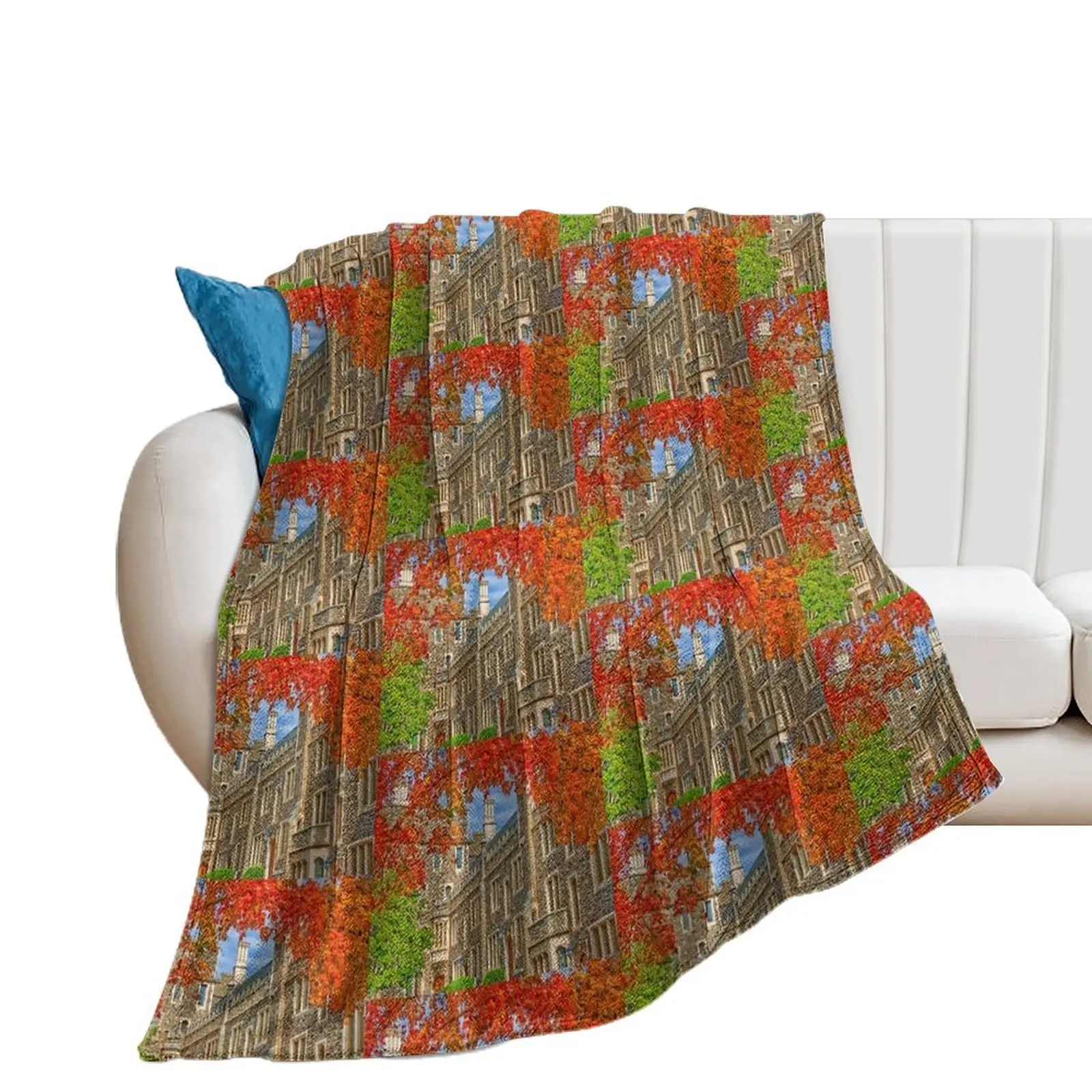 Princeton University Throw Blanket Camping Sofa Quilt Plaid Decoratives Blankets