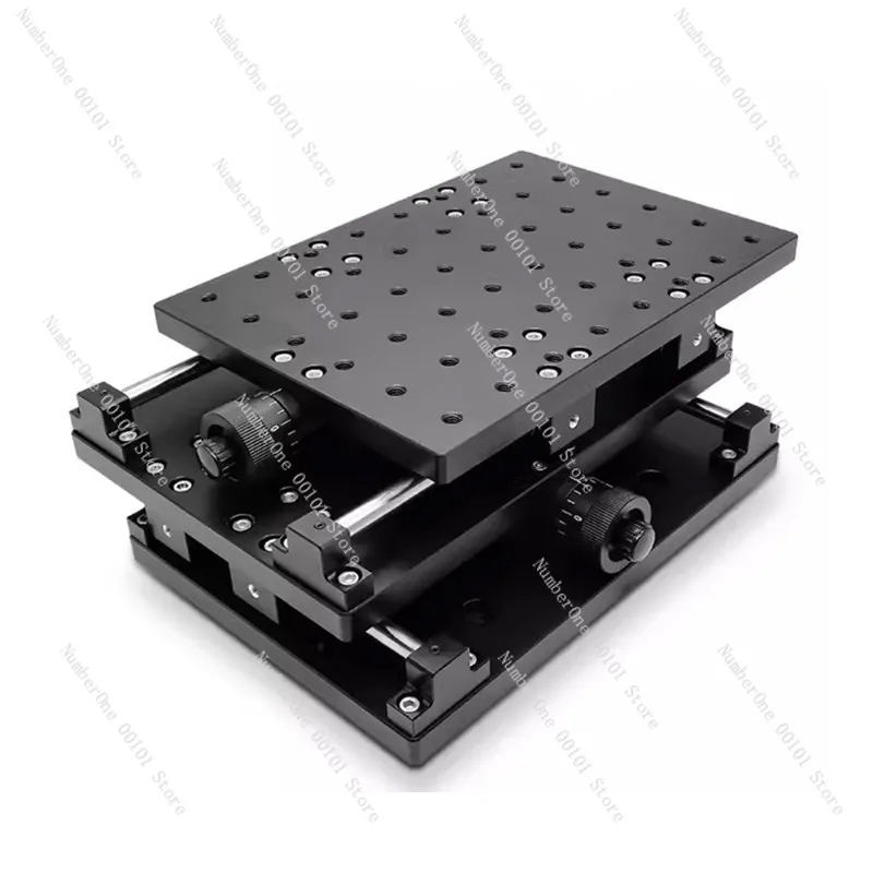 PT‑SD711 2‑Axis Manual XY Translation Stage Aluminum Precision Linear Slide Table