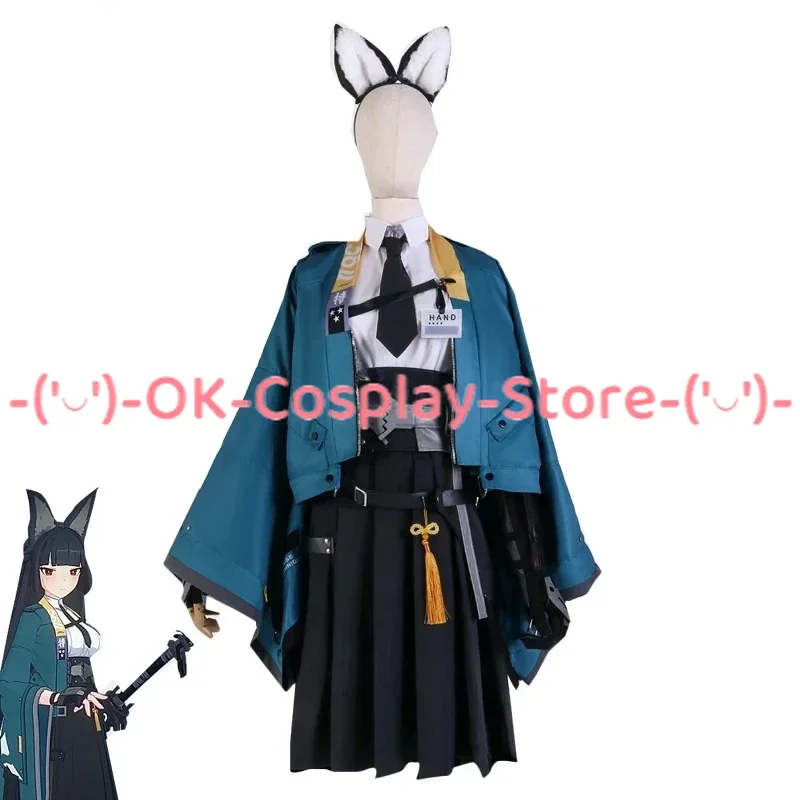 

Game Zenless Zone Zero Cosplay Costume Women Cute Party Dress Coat Top Skirts Halloween Carnival Uniform Custom Made