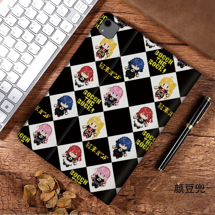 BOCCHI-funda de silicona de lujo para iPad, carcasa de Anime Gotoh Hitori para iPad Air 4, 5, 10,9, Mini 5, 6, Pro 12,9, 11 pulgadas, 10. °