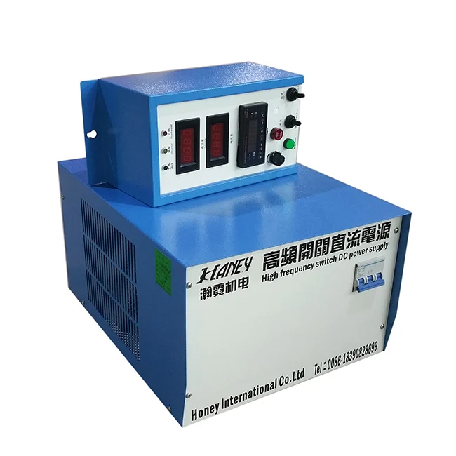 

HN 500a metal gold chrome plating machine anodizing power supply electroplating igbt plating rectifier ac to dc rectifier