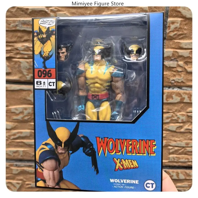 

16 см X-MEN Росомаха аниме коготь воин шарнирный шарнир желтый костюм ПВХ фигурка статуя украшение для рабочего стола подарок ​