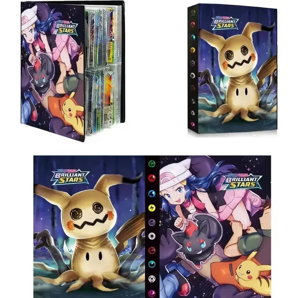 Heißer Verkauf: Niedliches Pokémon-Kartenalbum, Sammelalbum für Sammelkarten, tragbarer Aufbewahrungshalter für Sammelkarten und Spielkarten – Detail 15
