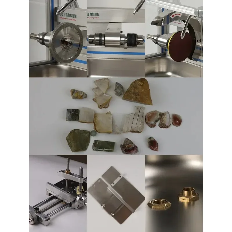 High-Pressure Waterjet Cutting Machine for Metal Stone Glass Composite Materials Cutting and Processing Industrial Use