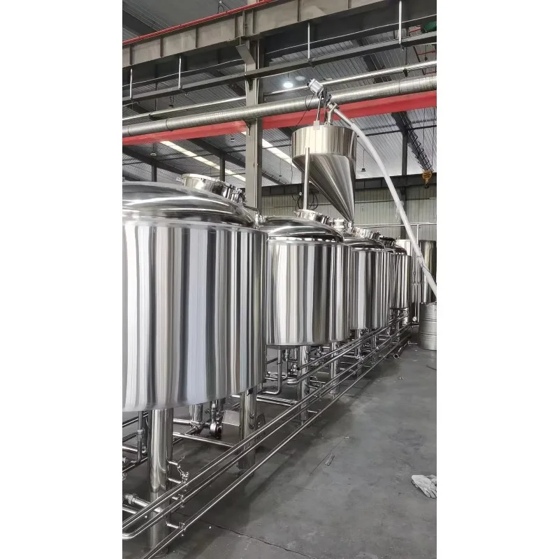 Craft beer system beer equipment, stainless steel 500L brewing kettle with pressure vessel for home brewing