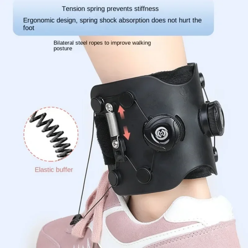 Cuidado de la salud caída del pie, fijador Varus, uso de zapatos, soporte, arrastre del tobillo, alisador de postura, entrenamiento corrector de valgo