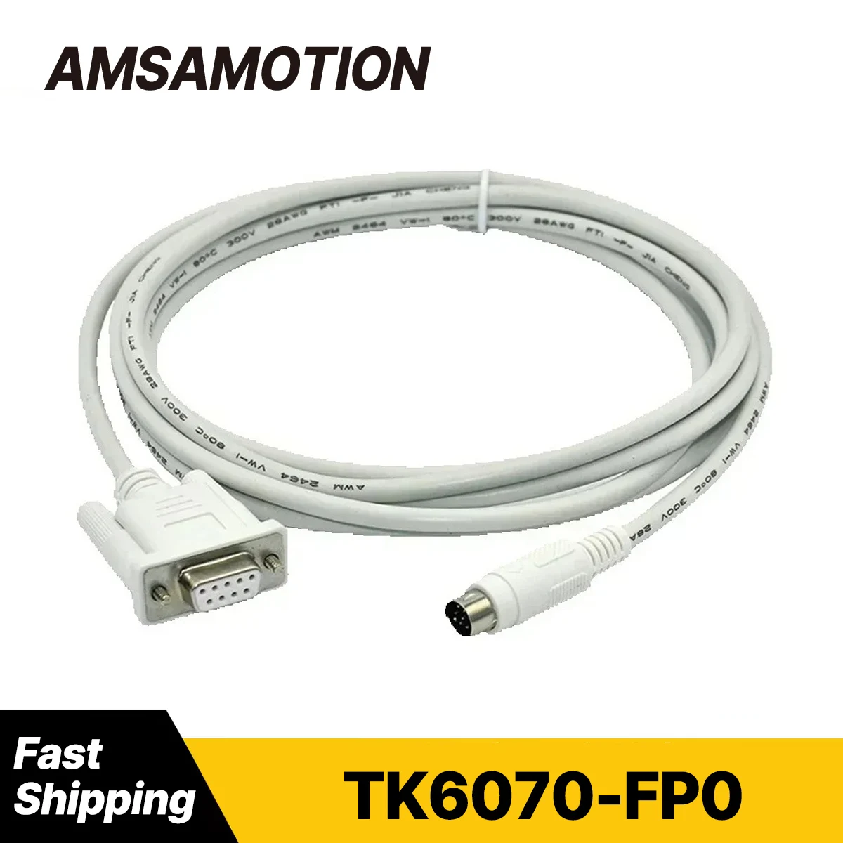 TK6070-FP0 Programming Cable Suitable for Panasonic FP0 FP2 PLC To Weinview TK6070iH/IK/IP Touch Screen Communication Cable