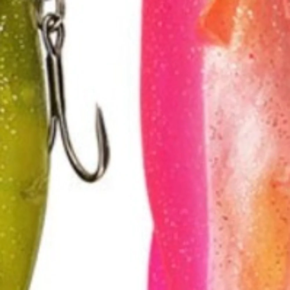 

With Salwater Freshwater Hook Soft Fishing Lures 3D Eyes T Tail Simulated Fake Bait 9cm/9g 12.5cm/21g Artificial Fish