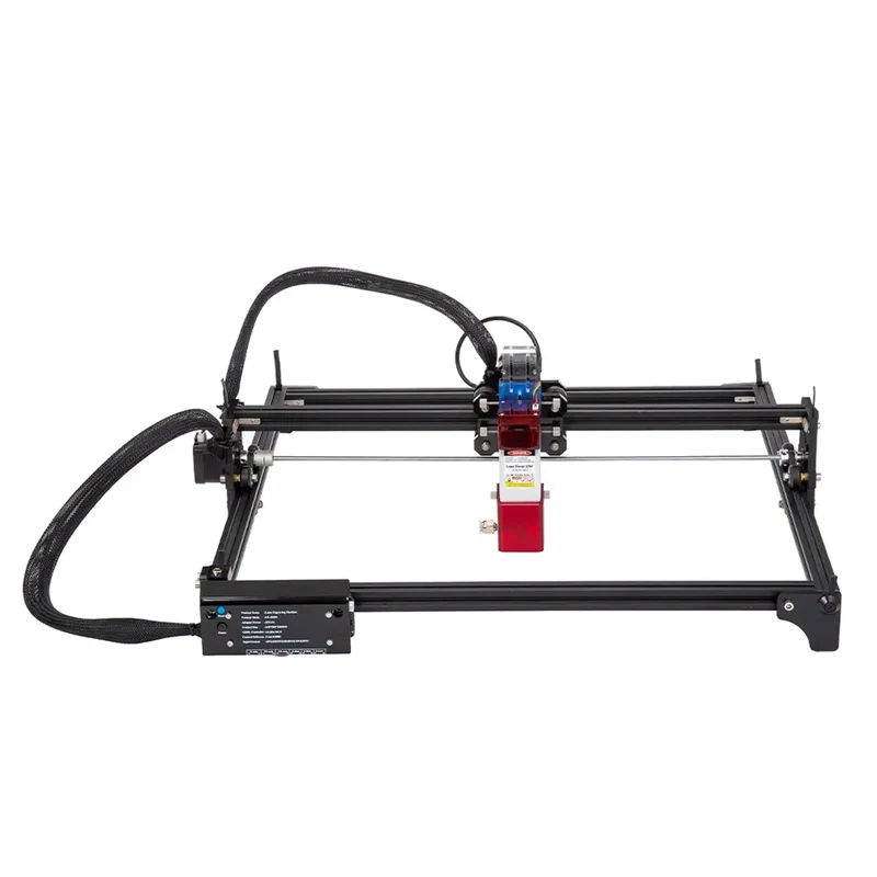 Lunyee 5.5 واط 10 واط 4040 سطح المكتب باستخدام الحاسب الآلي الليزر حفارة النقش نحت آلة القطع لتقوم بها بنفسك آلات الحفر بالليزر لجميع المواد