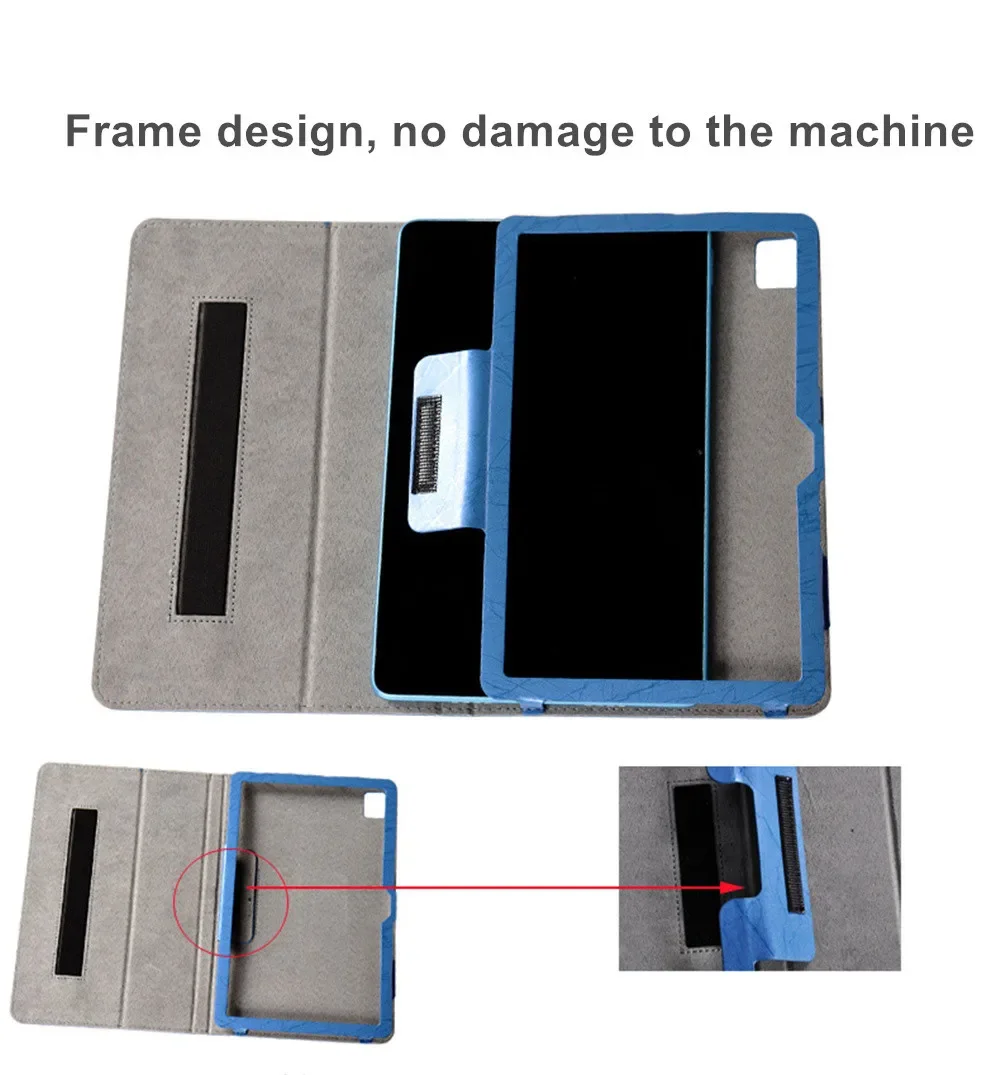 Colorfull Print Cover for Blackview Tab 16 11 Inch 2023 Tablet Case Folding Stand Pu Leather Full Body Protective Shell 5