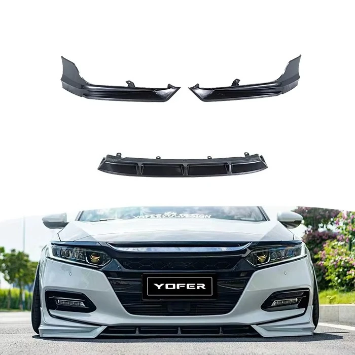 

10th Gen Car Modified Body Kit Lip Aprons Primer Universal Front Car Bumpers For Accord2018+