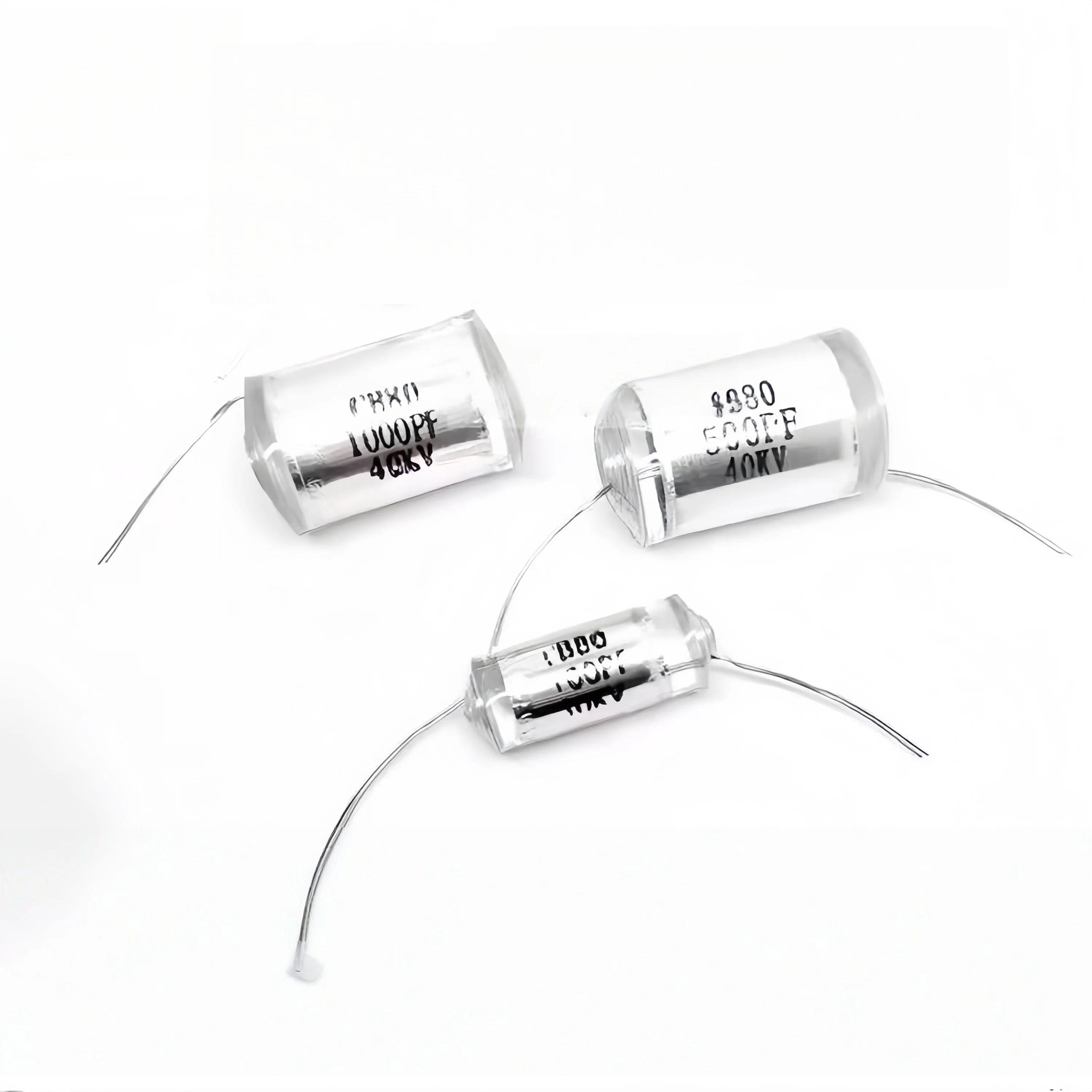 5pcs CB80 10KV 30KV 40KV 100P 220P 470P 1000P 3000PF 10000PF Axial Polystyrene Capacitor