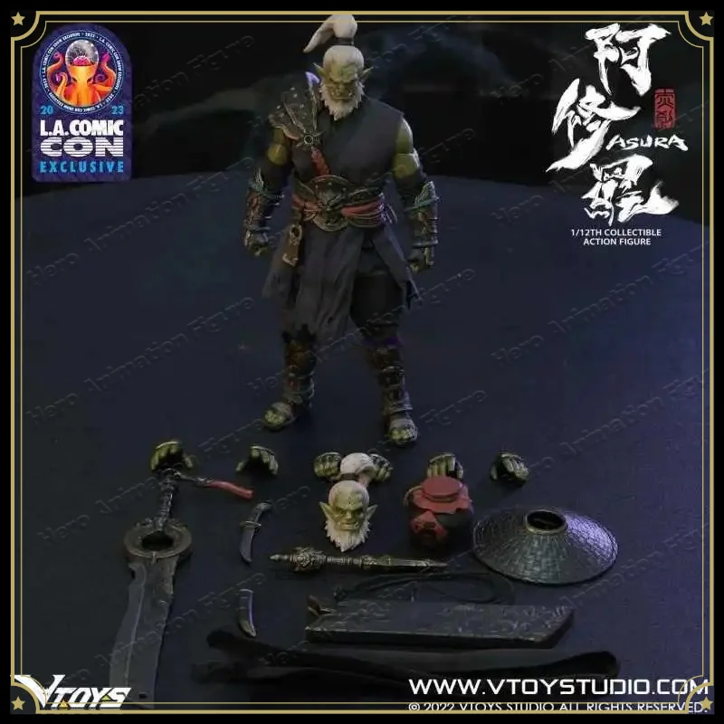 Original In Stock VTOYS VSD006 1/12 Soldier Asura 17cm Full Set 6'' The Los Angeles Toy Fair is limited to luxury Figure Toys