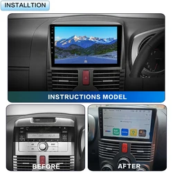 9 Inch For Toyota Rush Daihatsu Terios J200 1 Car Radio Fascia Android Panel Wire Sleeve Frame Dashboard Original Accessories