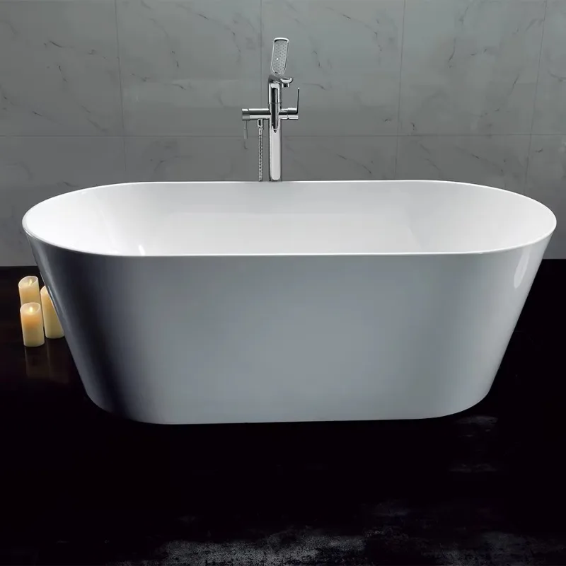 

Oval freestanding bathtub bathtub