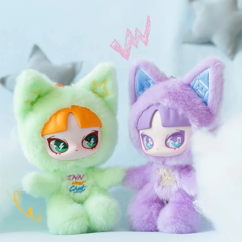 

Inns слепая коробка Cat Inn Your Chat Series Mystery Box 15 см Inn Фигурка Кукла-сюрприз Сумка Брелок Подвеска Декор Подарки для девочек