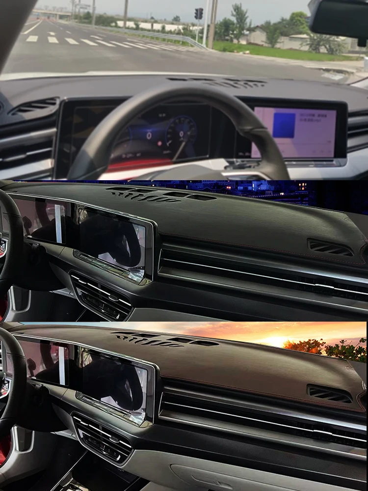 

For Volkswagen VW Lamando DM1 2022 2023 Dashmat Dashboard Cover Instrument Panel Insulation Sunscreen Protective Pad