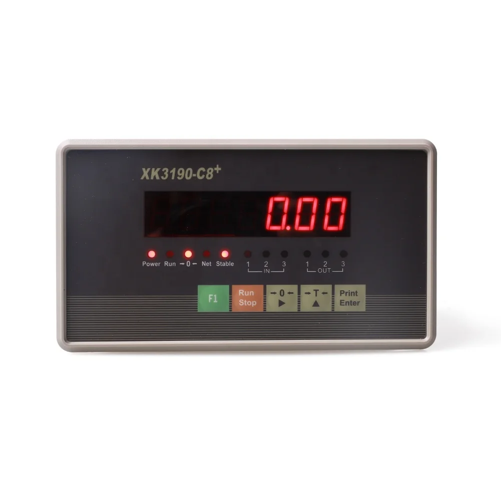 

XK 3190 C8+ OEM ODM electronic 7 bits LED display digital weighing indicator for batching scale