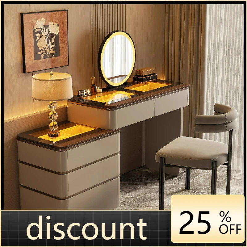 

LTT Modern Italian Minimalist Dresser Chest of Drawers Integrated Bedroom Bedside Table