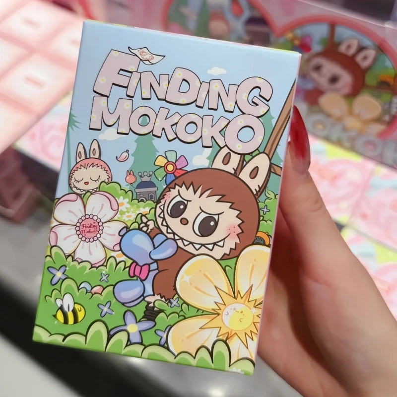 

Hot New Genuine Popmart Amusement Park 2nd Generation Looking For Mokoko Surprise Blind Box Labubu High Quality Handmade Gifts