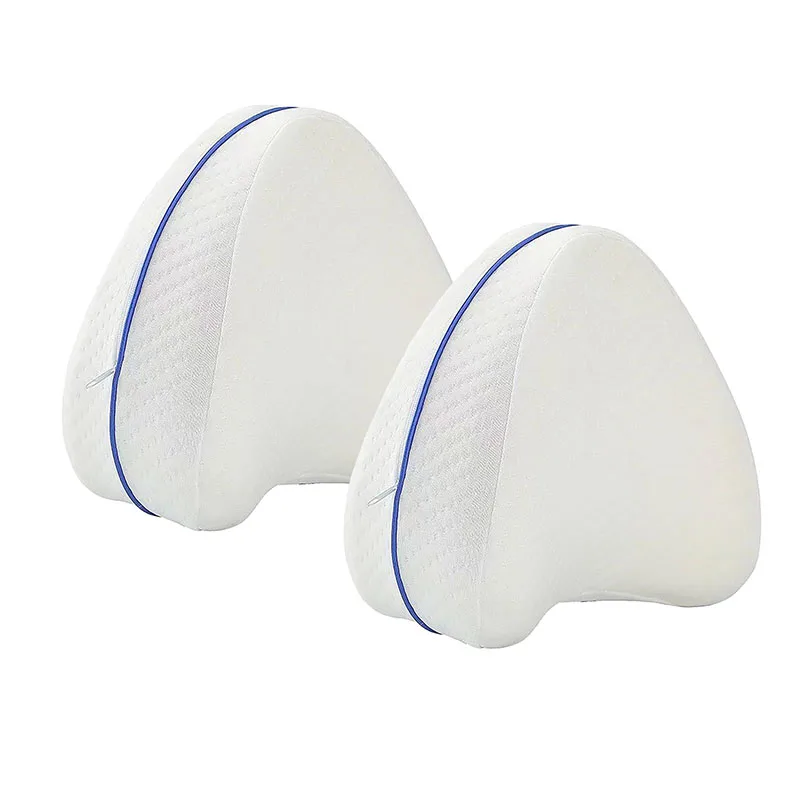 

Replacement Pillowcases, Suitable For Traditional Leg Contours, Washable Zipper, Lightweight and Soft, 2 PCS,Only Cover (White)