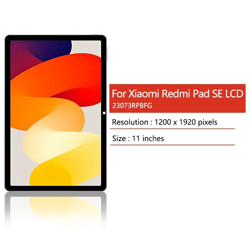 New For Xiaomi Redmi Pad SE 23073RPBFG LCD For Redmi PAD 2 Digitizer Assembly Repair For Redmi Pad 2nd Gen