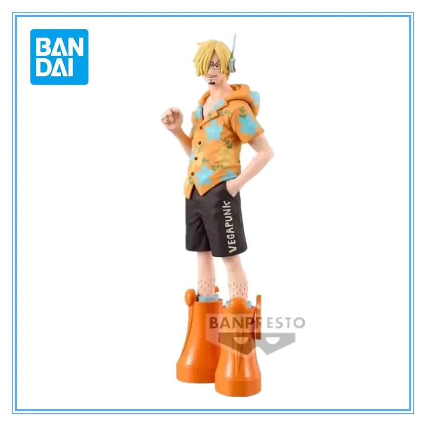 

Bandai Original Banpresto Anime One Piece DXF Sanji The Grandline Men Egghead PVC Action Figure Mode Collectible Toys