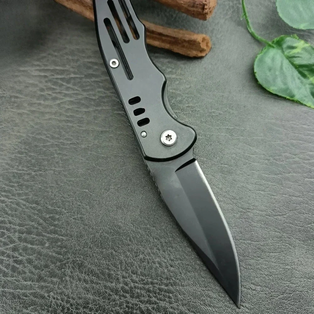 

GB 110 Folding Knife 5Cr13Mov Blade 420 Steel Handle Portable Pocket Knife Outdoor Camping Hiking Hunting Cutting Survival Tool