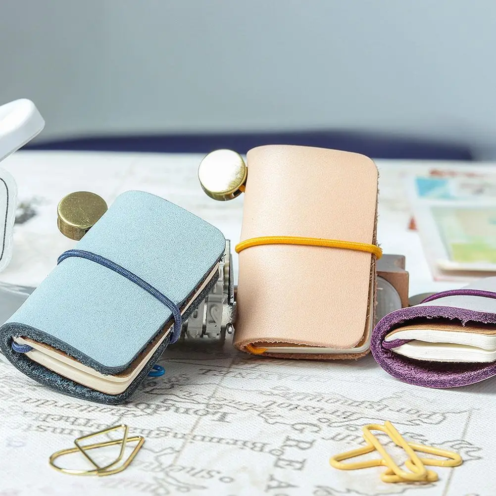 Mini Notepad Notebook Small Notebooks Memo Office Periodicals Portable Daily Use Stylish Design Handwriting Practice Gifts