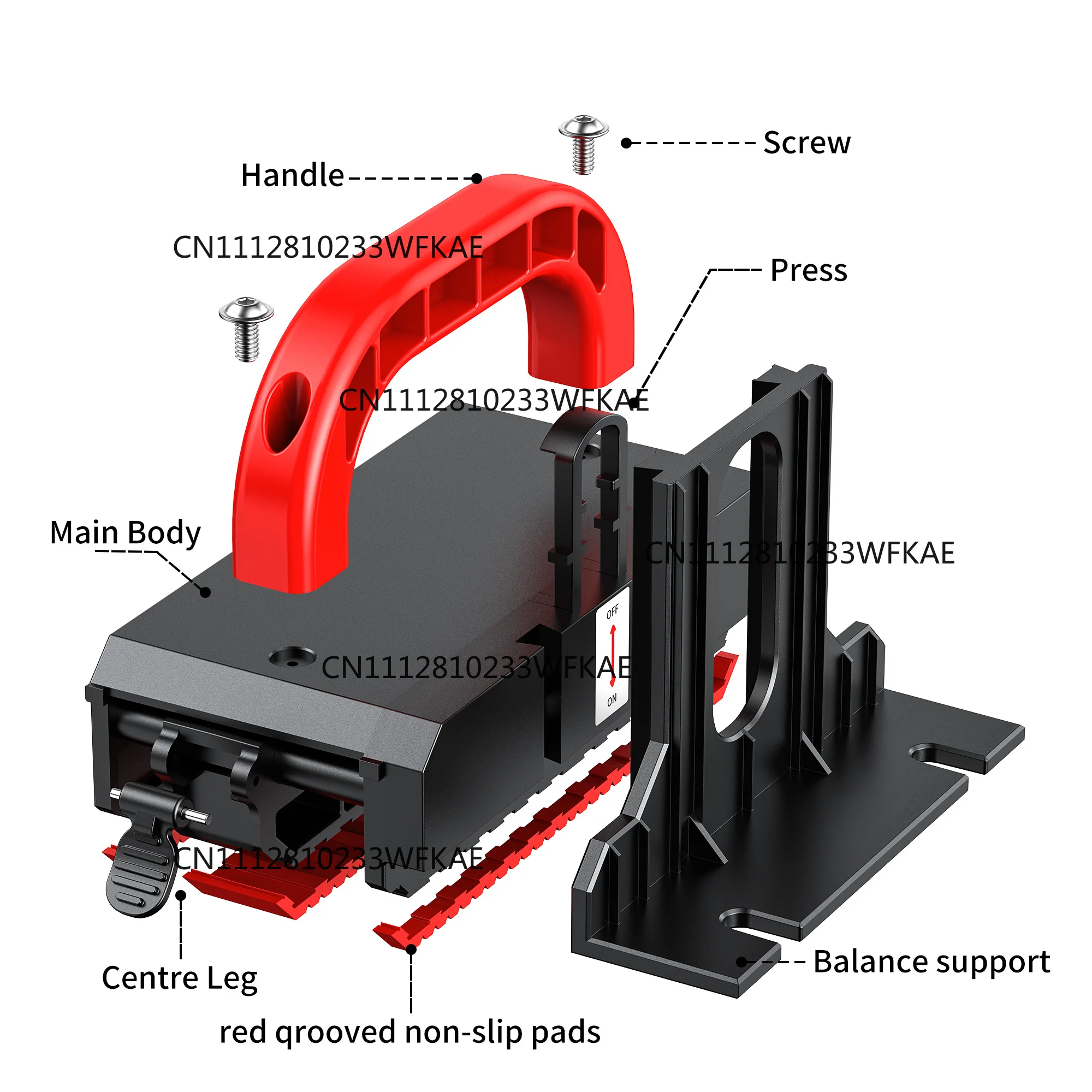 Table saw safety push block push block, woodworking accessories