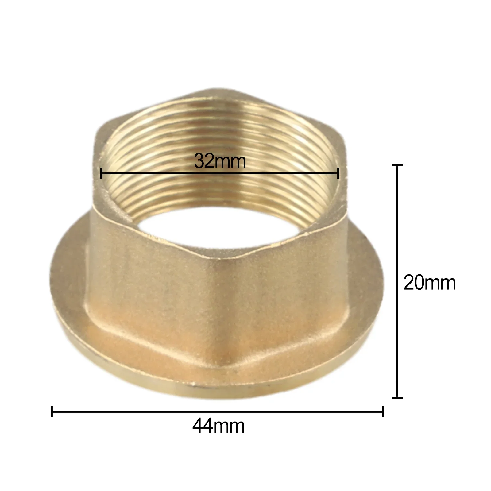 

Tool Backnut Brass Kitchen For Kitchen Gold Monobloc Mixer Sink Tap Backnut 32mm Basin Brass Brand New Exquisite