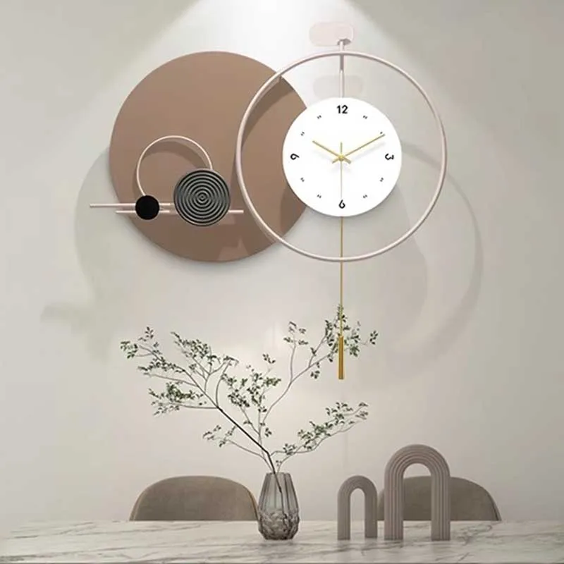 Minimalism Originality Wall Clocks Light Luxury Simple Modern Design Wall Clocks Battery Horloge Murale Living Room Decoration