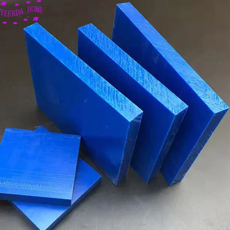 Dik nylon PA6-bord Kussenblok zwart blauw wit paddikte 10 mm 20 mm 60 mm Bewerkingsmaterialen Kan worden aangepast c