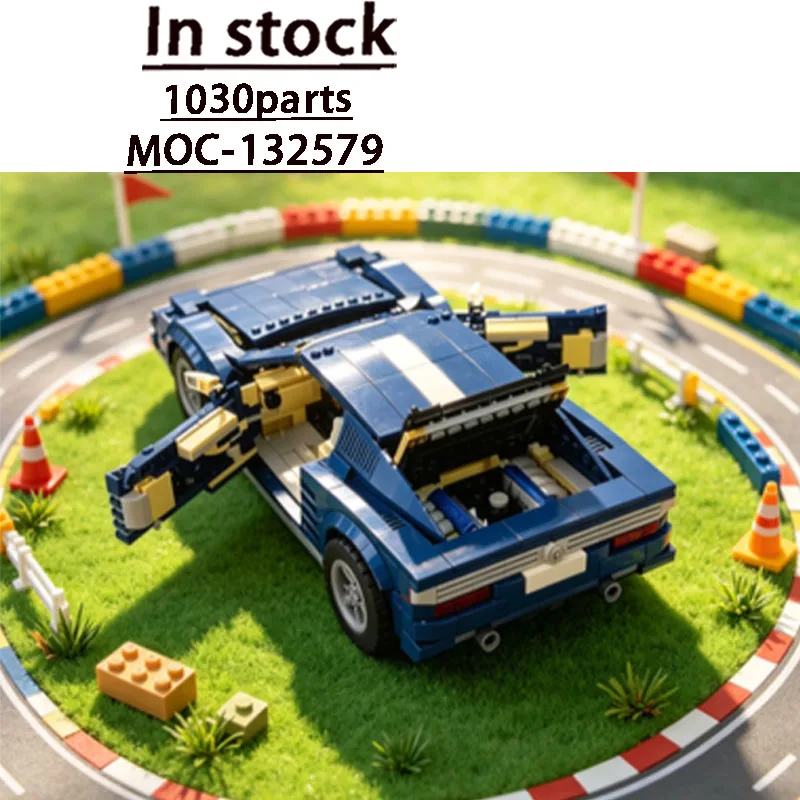 Model Building Blocks MOC-132579 Hot Sports Limited Edition Super Racing Car 1030 Parts Holiday New Year Custom Toy Gift