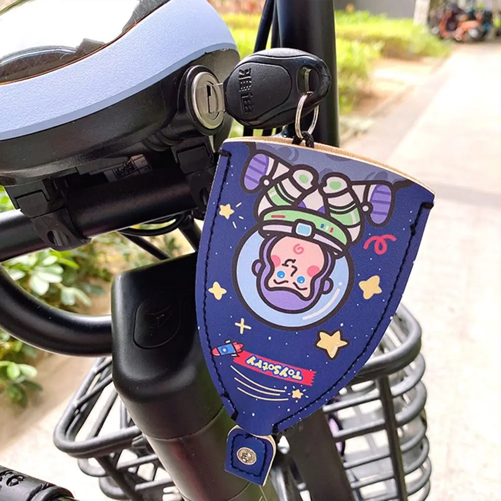 Cute PU Leather Pull Out Key Case Cartoon Large Capacity Key Holder Soft Key Wallets Gifts view 4