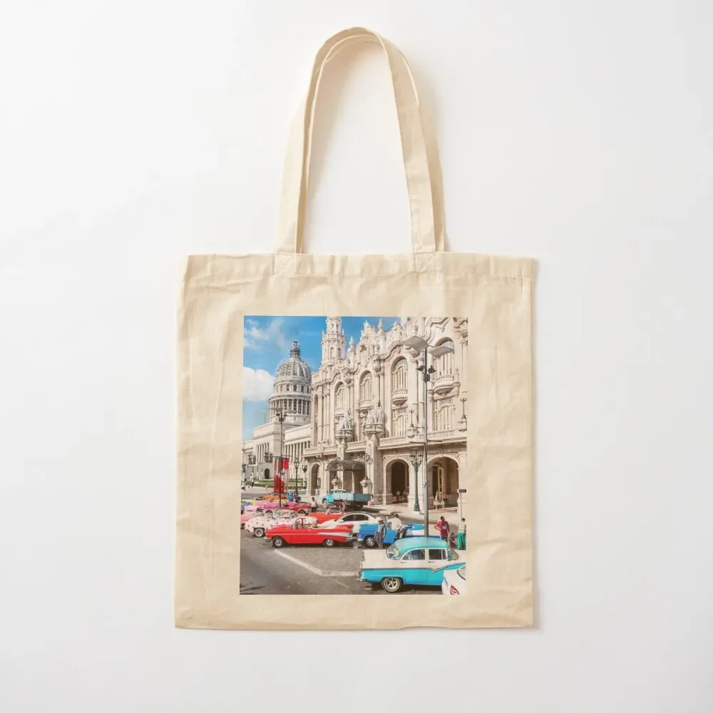 

National Theater de la Habana, Havana, Cuba Tote Bag bag luxury women large tote bag large size bags