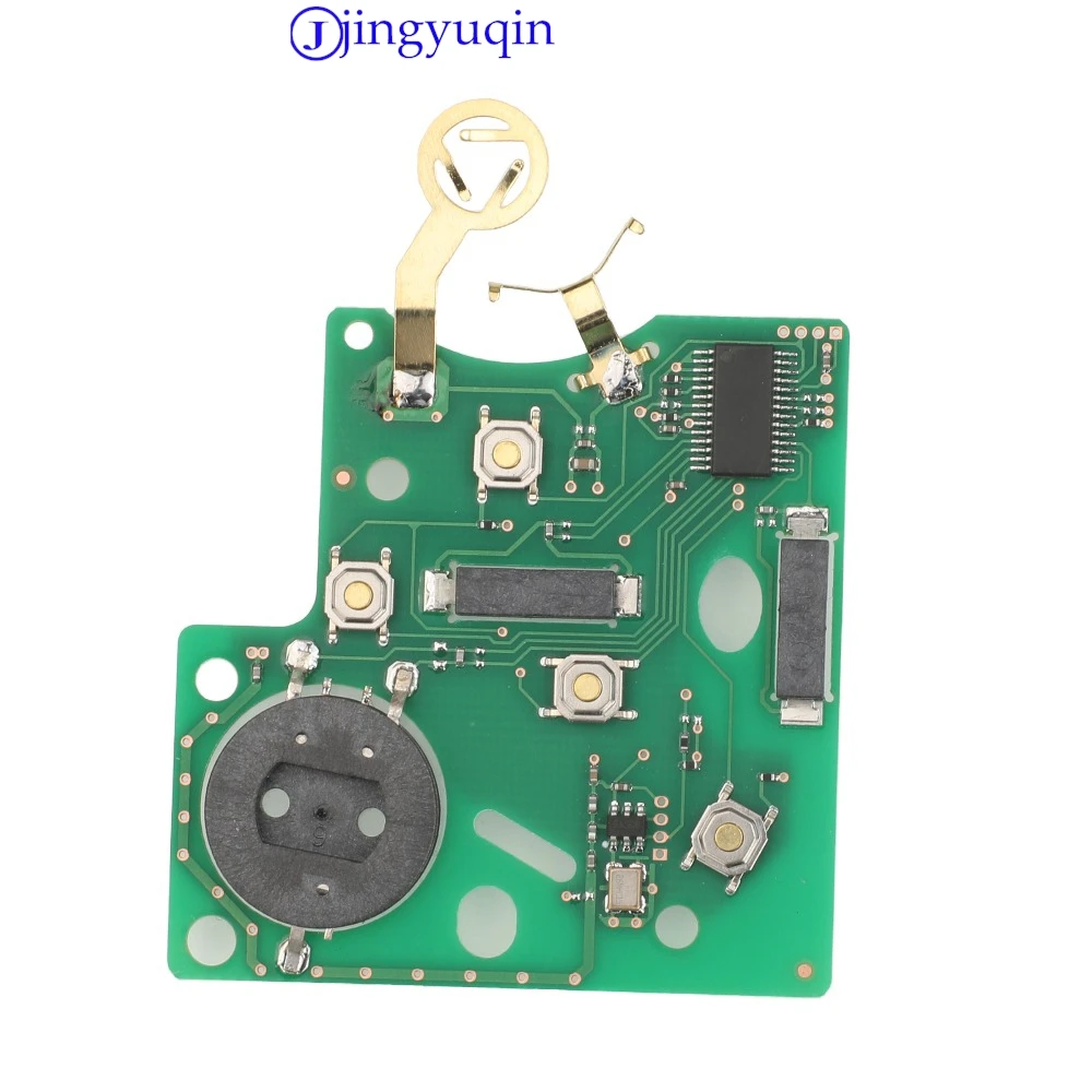 Jingyuqin Hände Frei Remote Key Smart Card Auto Schlüssel Fob FSK 433MHZ PCF7952 Chip Für Renault Megane Scenic Laguna Koleos Clio