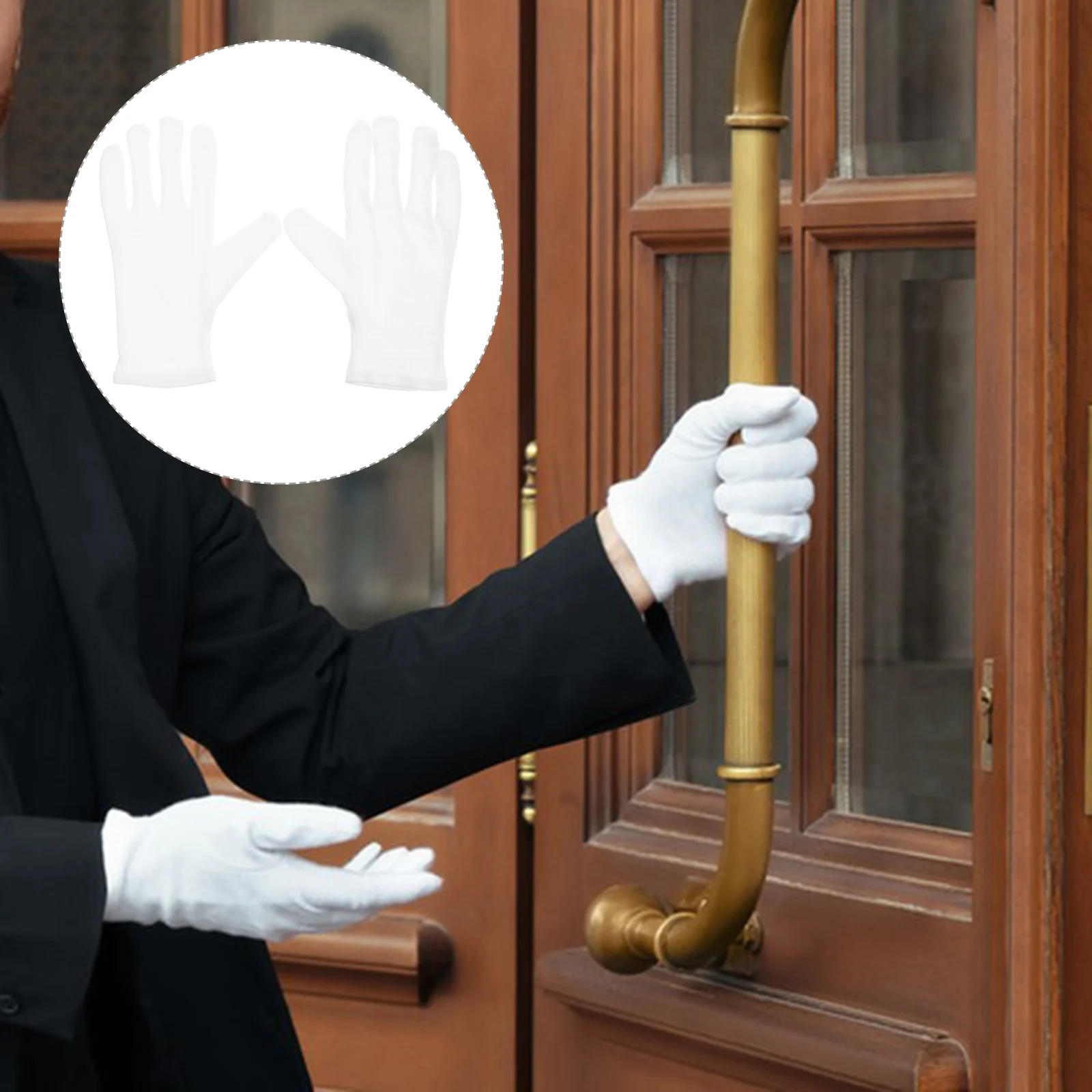 

2Pcs Solid Material Work Gloves Non-Slip Durable Outdoor Garden Weeding Gloves Protection for Adults Greenhouse Work Tool