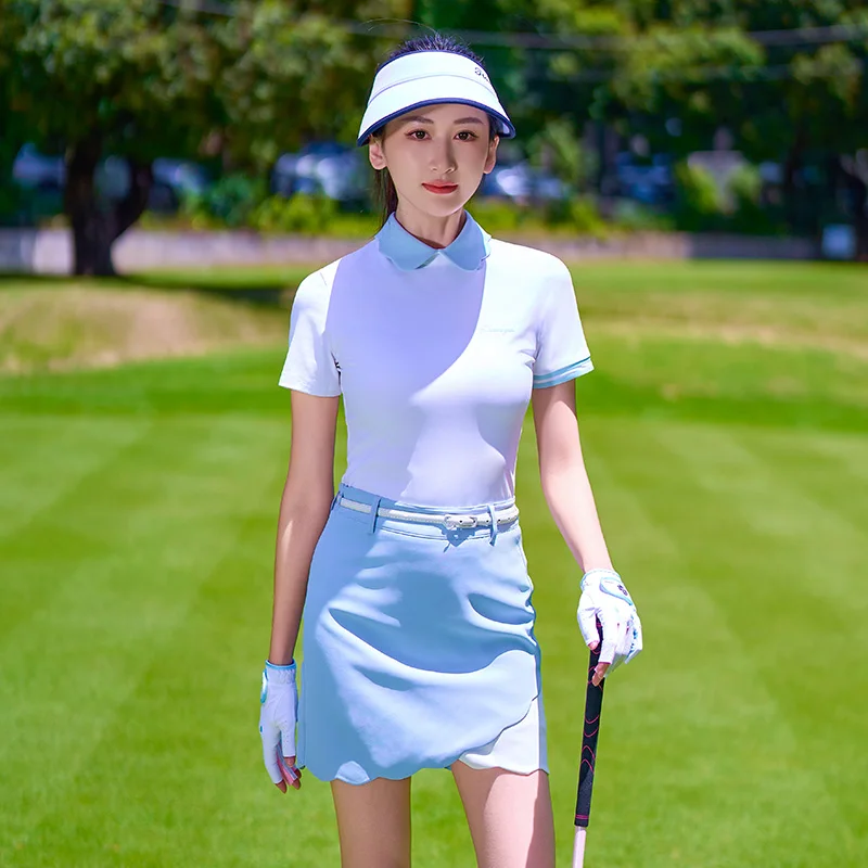 TTYGJ 2025 new golf skirt summer new high waist slimming short skirt quick drying temperament sports tennis skirt