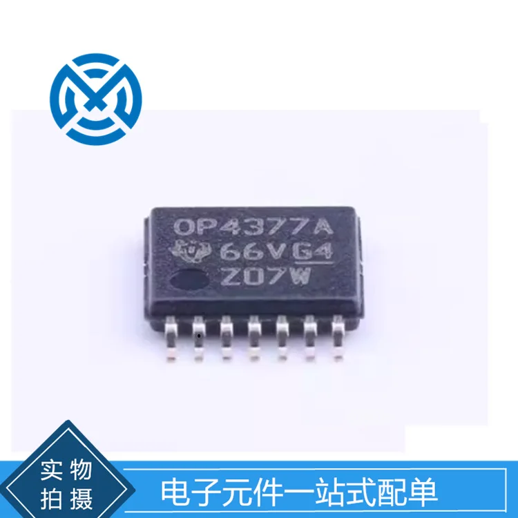 Componentes eletrônicos opa4377aipwr amplificador ic chip circuito integrado estoque original