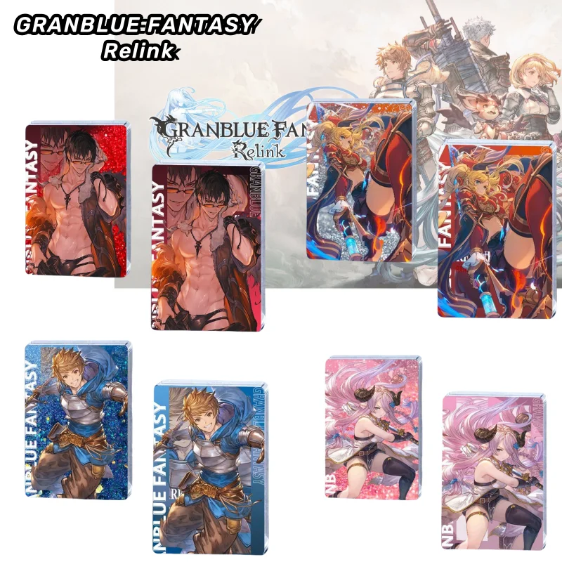

Новый GRANBLUE FANTASY Relink 2D аниме периферийные устройства креативный мультяшный песочный поток акриловое украшение для рабочего стола орнамент праздничный подарок