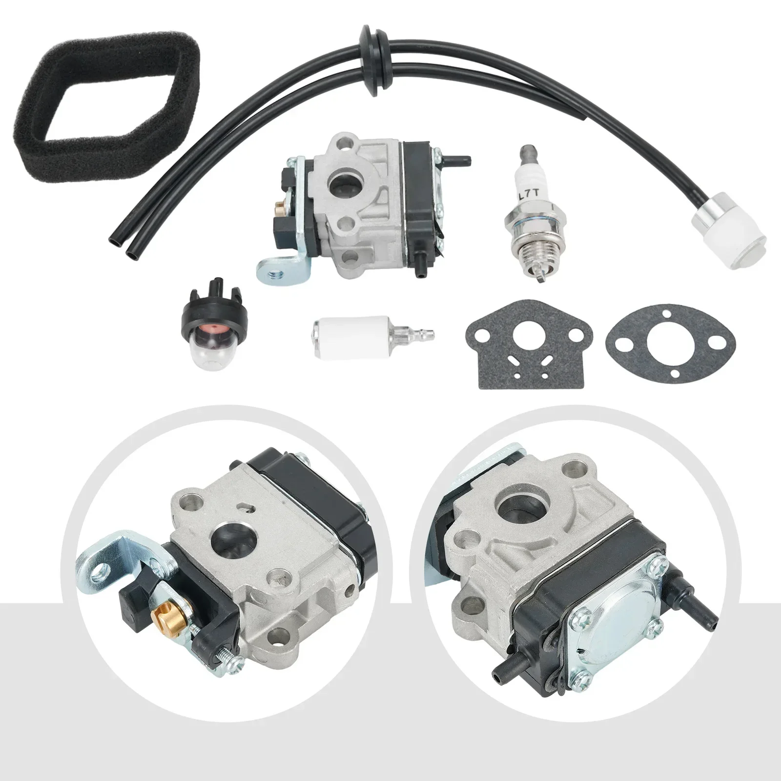 Blowing Machine Carburetor Kits RB24EAP TRB24EAP Carburetor Kit For Tanaka Handheld Blower Landscape Power Equipment