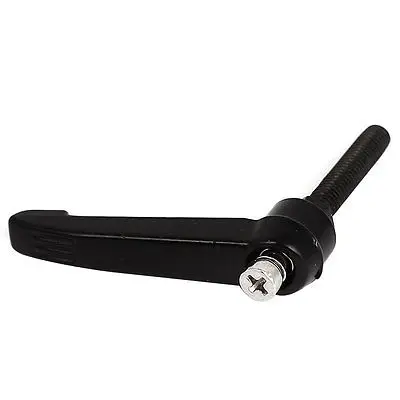 

1pc M5 M6 M8 M10 M12 Male Thread Lathe Machine Metal Adjustable Handle Lever Grip Black