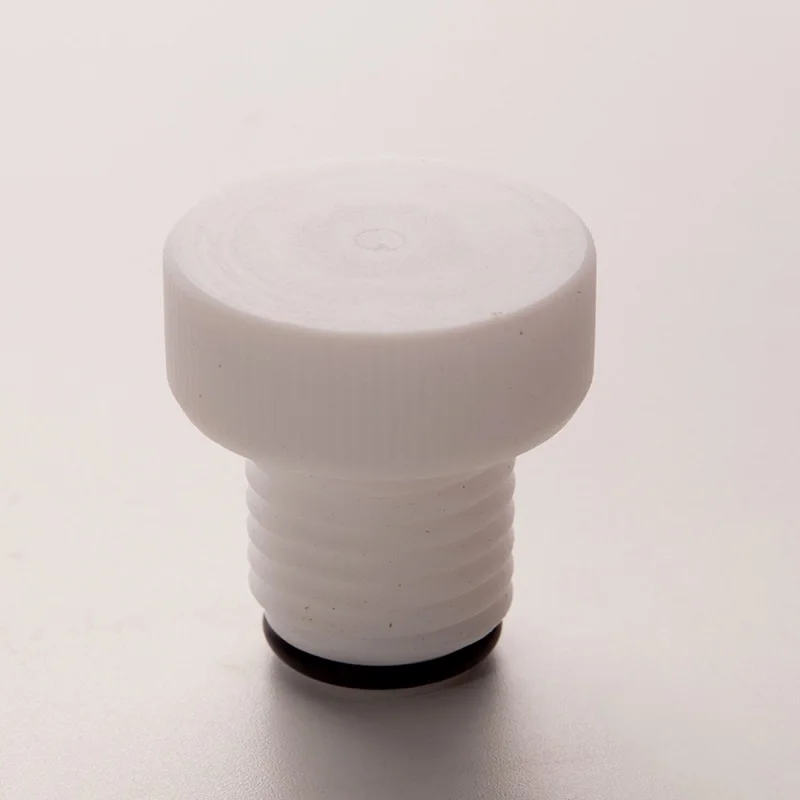 Internal thread PTFE plug for pressure resistant bottle, 7# 15# 25#, With O-ring, B10