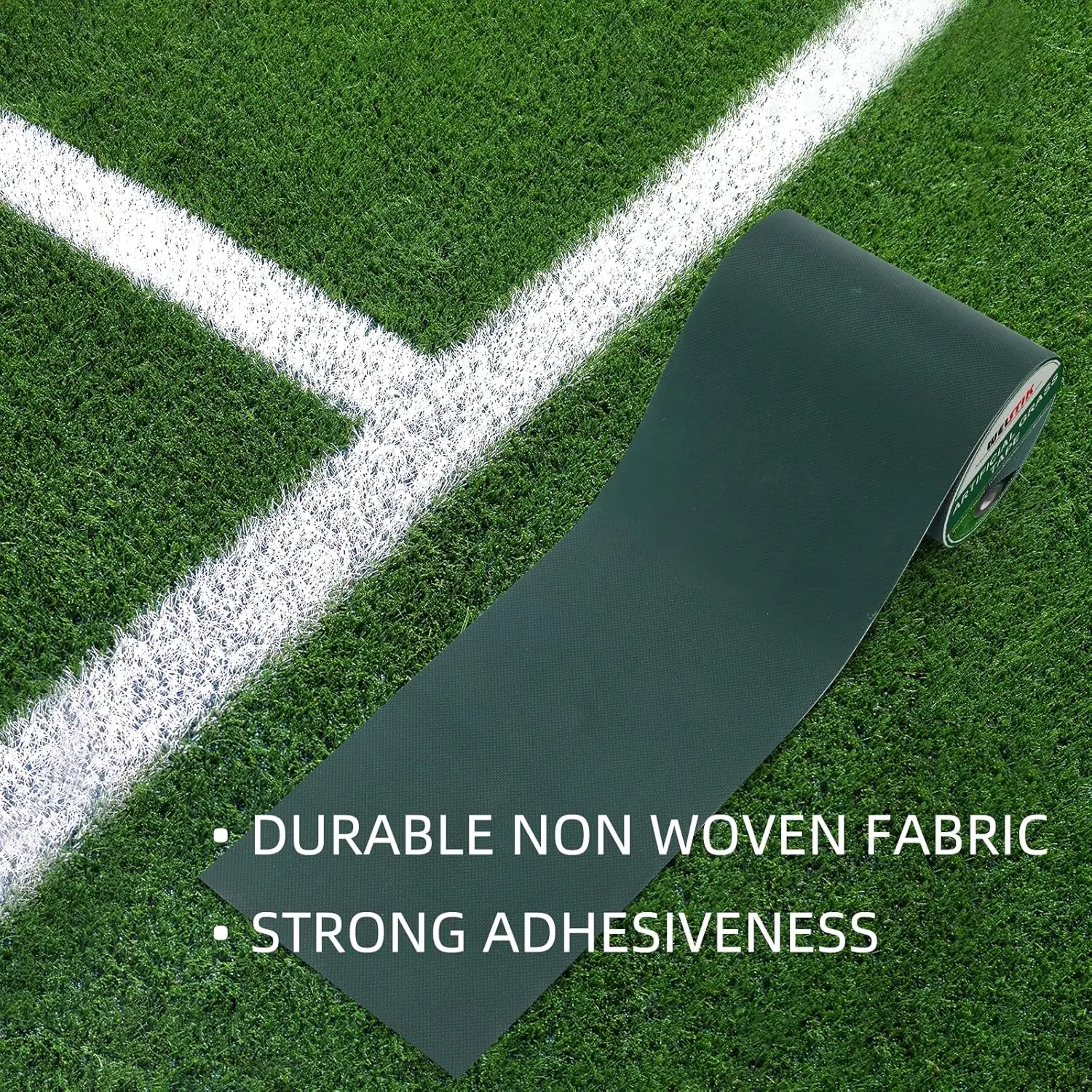 Turf Tape Green Artificial Grass Tape Self Adhesive for Jointing Fixing Green Lawn Mat Rug for Artificial Lawn Carpet Jointing