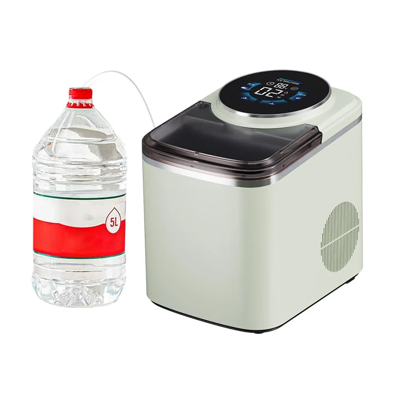 Ice Machine Commercial 15KG Household Small Dormitory Student Intelligent Mini Automatic Low Power Ice Machine
